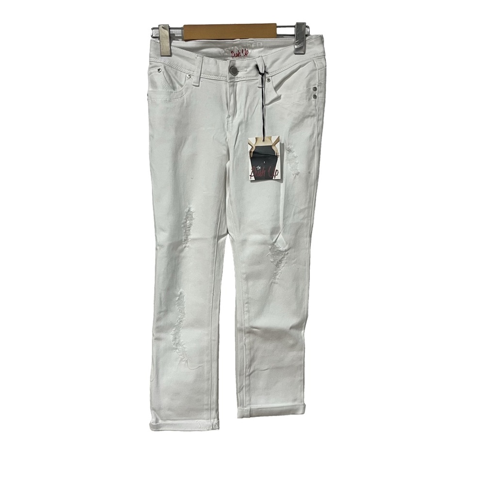 Sirens push up white color capris size 3